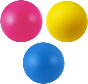 Navoys 3 Soft Rubber Balls for Bat and Ball Games